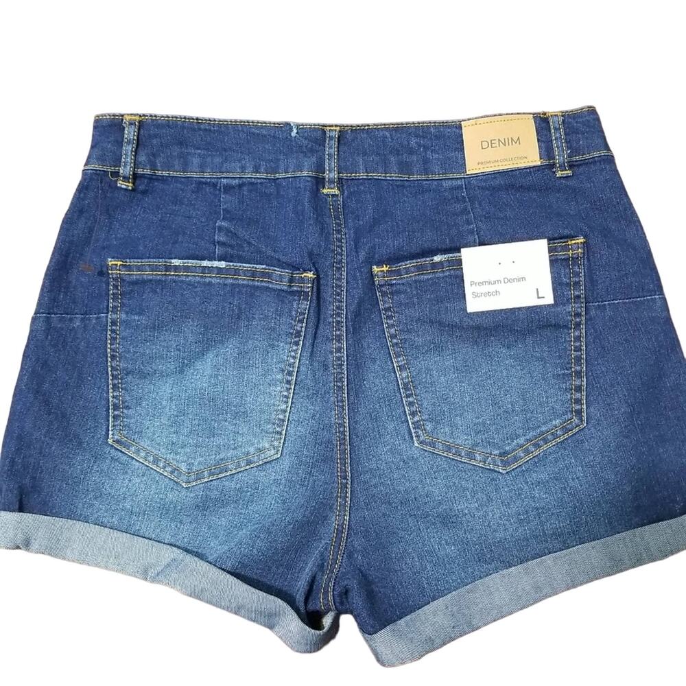 NWT Lovetree High Waist Pushup Shorts Size M 12021-0435 - Picture 2 of 5